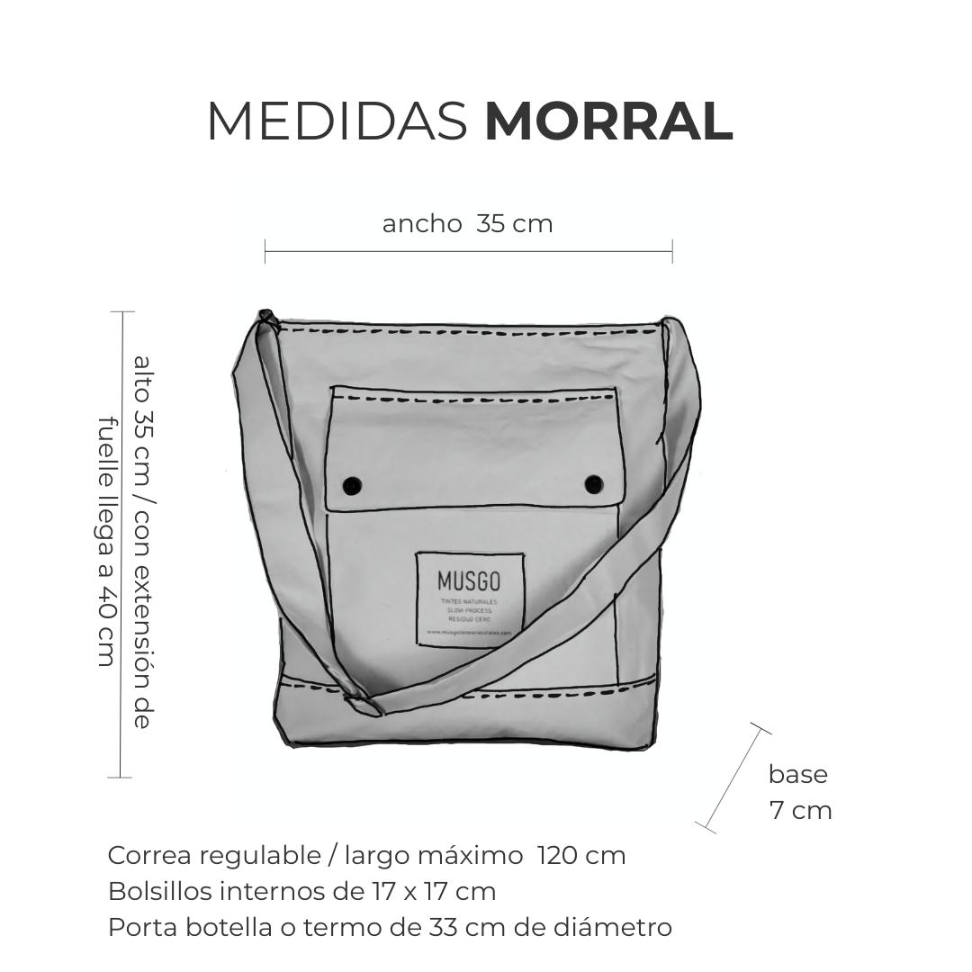 medidas morral MUSGO